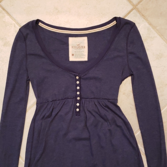hollister babydoll top